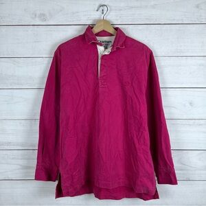 Chatham Deck Rugby Polo Shirt Medium